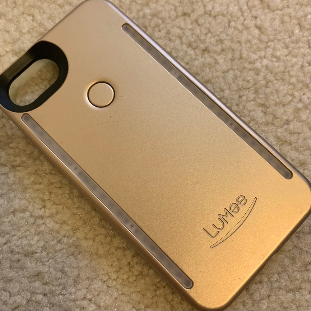 LuMee ✨ Rose Gold cover for iPhone 7